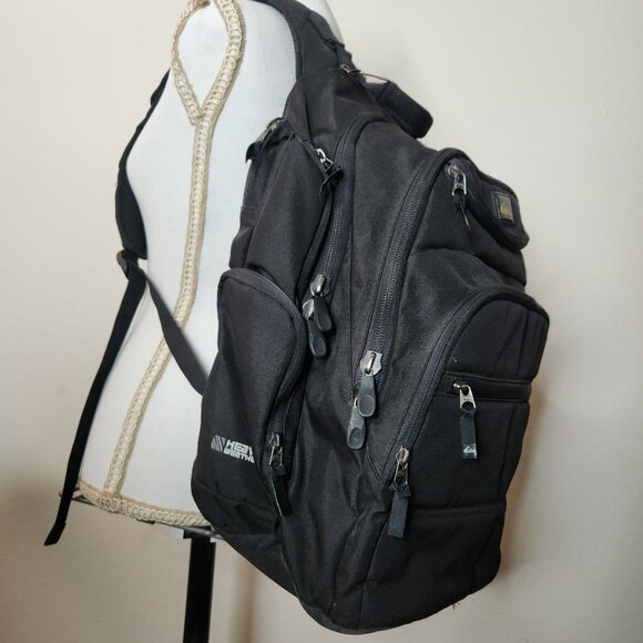 Quiksilver Mens Black Heavy Weather Backpack - Picture 2 of 8